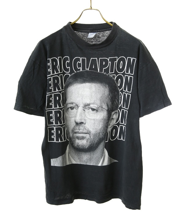 エリック・クラプトン Tシャツ Mサイズ ブラック BAND-T】ERIC CLAPTON T-SHIRT | VINTAGE(ヴィンテージ