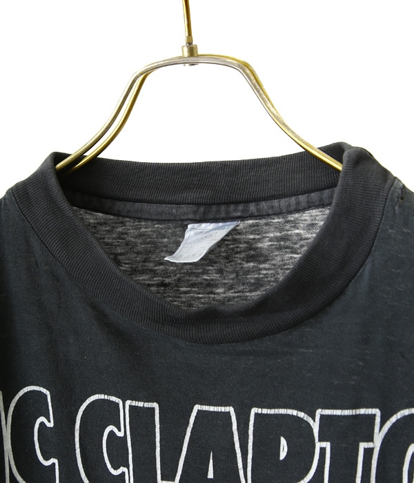 エリッククラプトン、バンT黒ギルダンボディM本物オリジナル ERIC CLAPTON/エリック・クラプトン Tシャツ、パーカー、グッズ