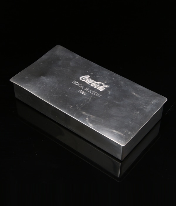 A59⚪︎ ゾウ　銀製品　800 刻印　M.CERRTI ヴィンテージ　ブロンズ ぞうさん ブローチ 刻印8058 シルバー色 ヴィンテージ