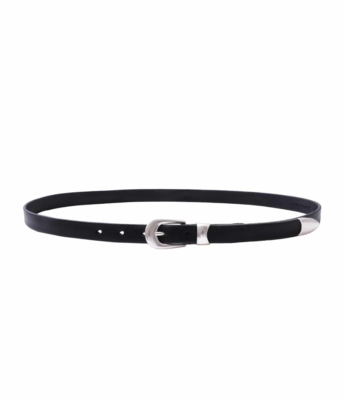 人気OUR LEGACY/BELT 2CM ブラック LEATHER80男女兼用 男女OK【OUR LEGACY】BELT 2CM ブラック LEATHER☆関税/送料込
