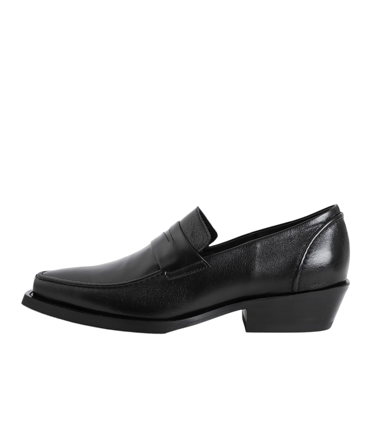靴 OUR LEGACY CYPHER LOAFER BLACK 42 Black Cypher Loafers by OUR LEGACY on Sale