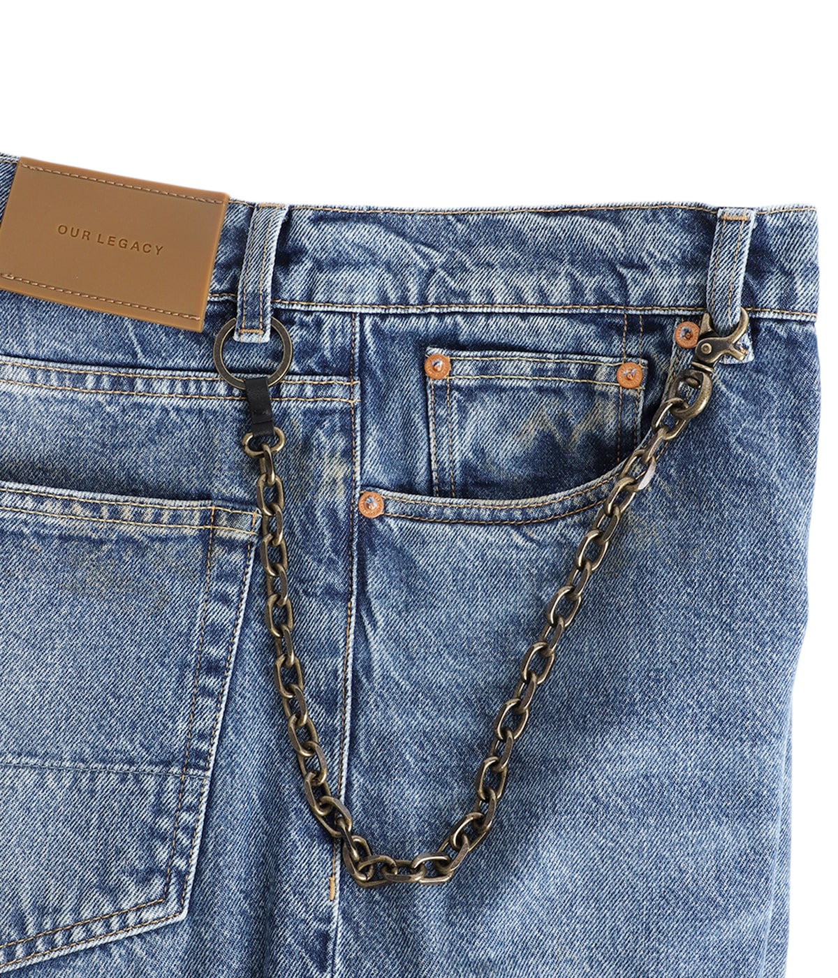 アクセサリー Our Legacy Ladon Antique Blue Our Legacy - Ladon Antique Blue Leather