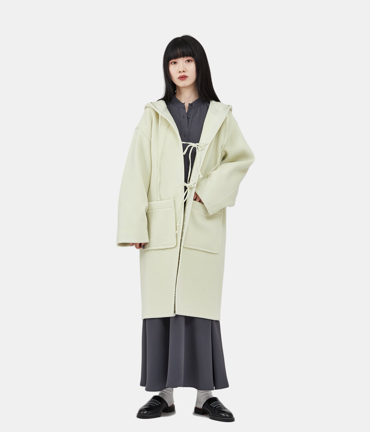 レディース Wool Heringbone Pile Hooded Coat Auralee オーラリー アウター コート レディース の通販 Arknets アークネッツ 公式通販 正規取扱店