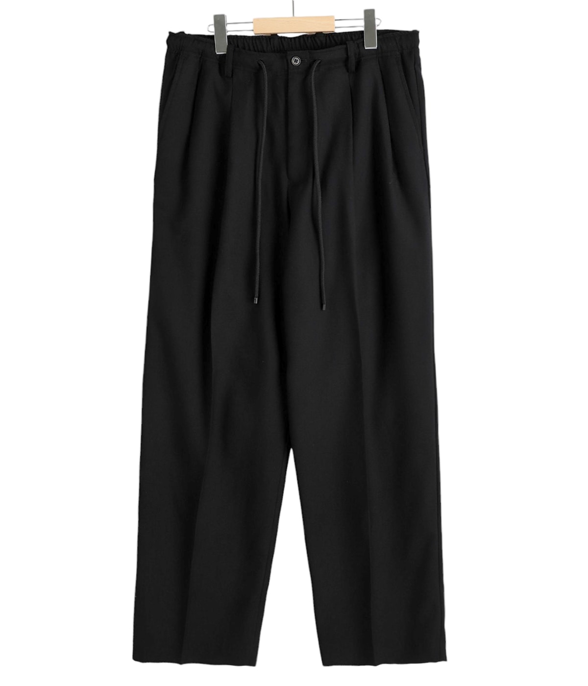 DOUBLE PLEATED EASY TROUSERS