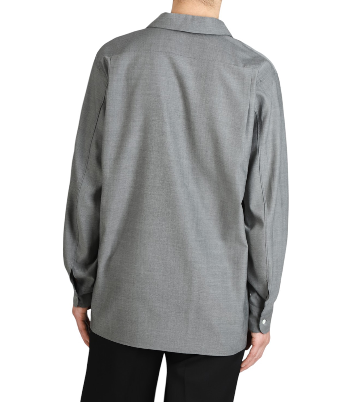 MARKAWARE 長袖シャツ ITALIAN OPEN COLLAR SHIRT | MARKAWARE(マーカウェア