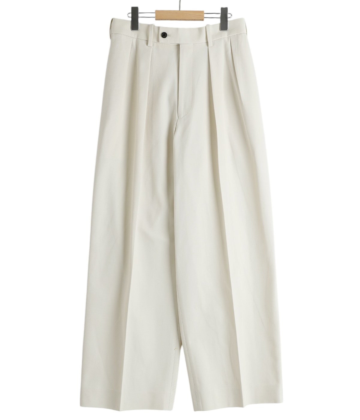 DOUBLE PLEATED TROUSERS サバイバルクロス | MARKAWARE(マーカ
