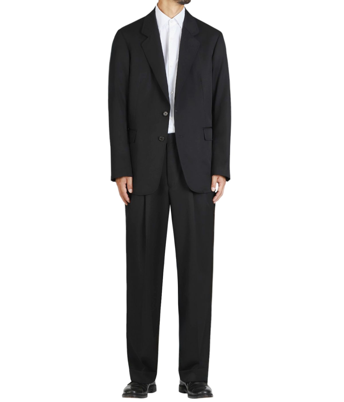 スーツ MARKAWARE WOOL GABARDINE WIDE TROUSERS SUPER 160's WOOL GABARDINE TRIPLE PLEATED WIDE TROUSERS