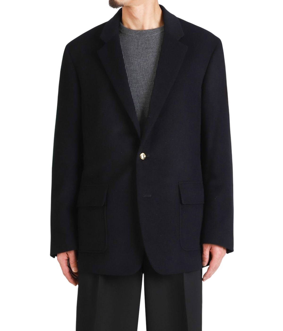 CASHMERE BLAZER CASHMERE FLANNEL | MARKAWARE(マーカウェア