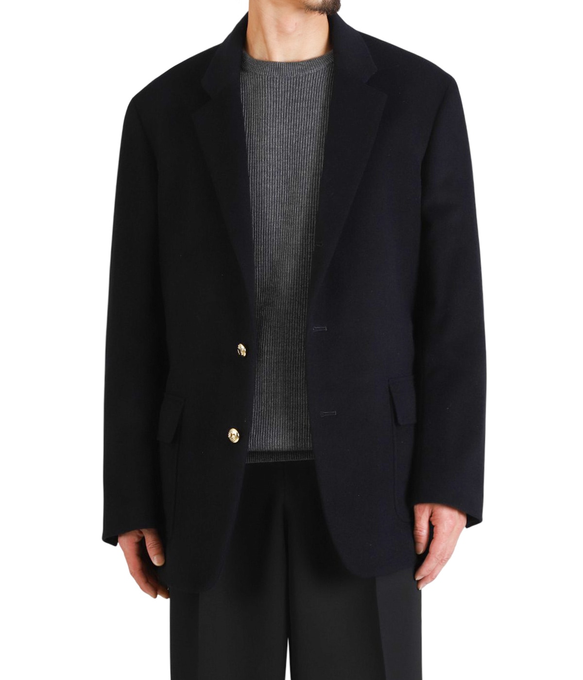 CASHMERE BLAZER CASHMERE FLANNEL | MARKAWARE(マーカウェア