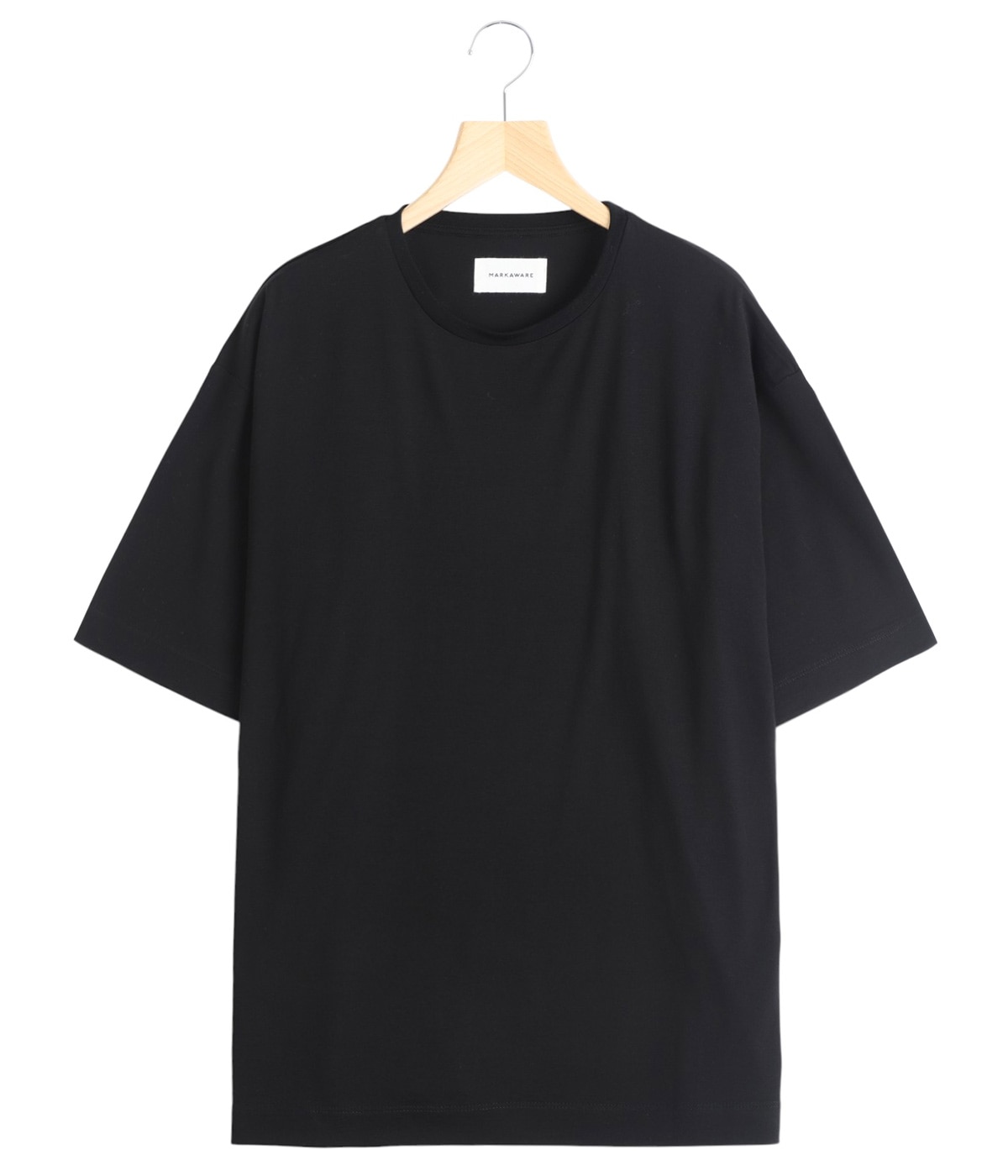 SHORT SLEEVE TEE -SUPER 160s WOOL WASHABLE KNIT- | MARKAWARE