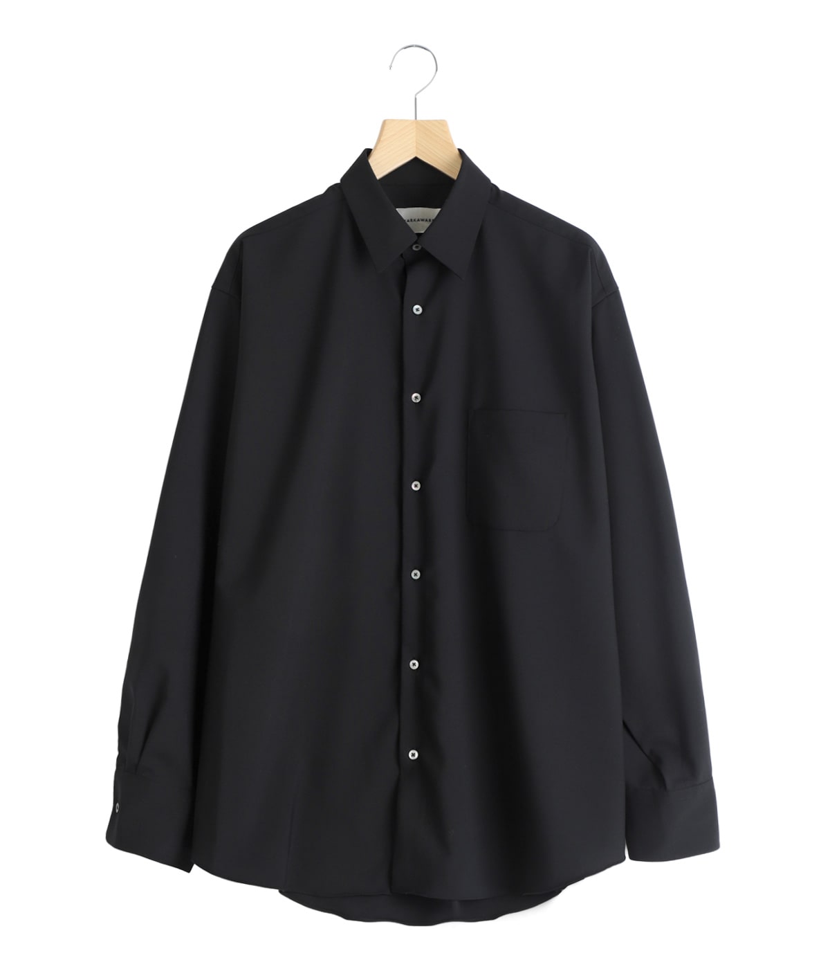 COMFORT FIT SHIRT -ORGANIC WOOL 2/80 TROPICAL- | MARKAWARE(マーカ