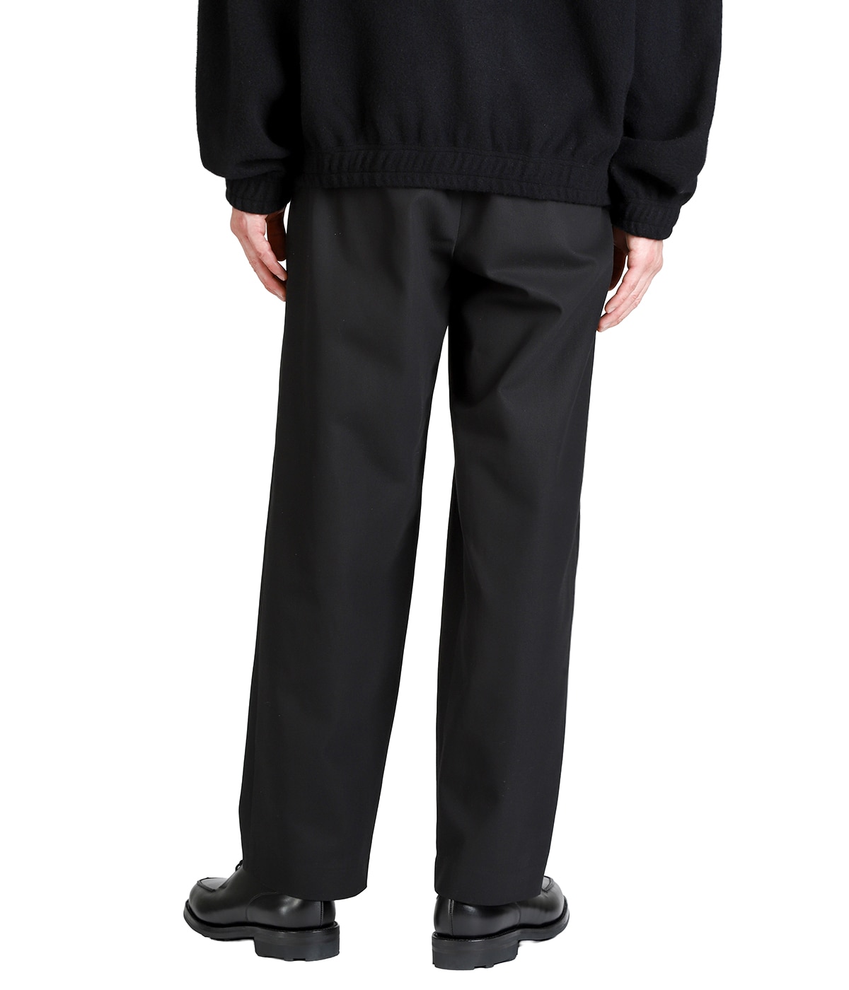 DOUBLE PLEATED EASY TROUSERS ORGANIC COTTON SURVIVAL CLOTH