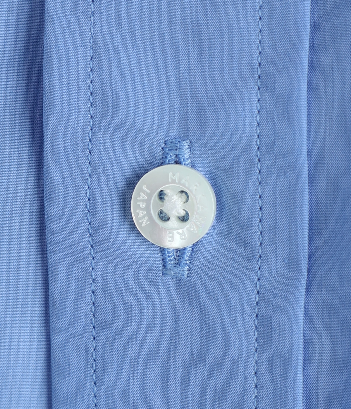 REGULAR FIT DRESS SHIRT ORGANIC GIZA TYPEWRITER | MARKAWARE(マーカ