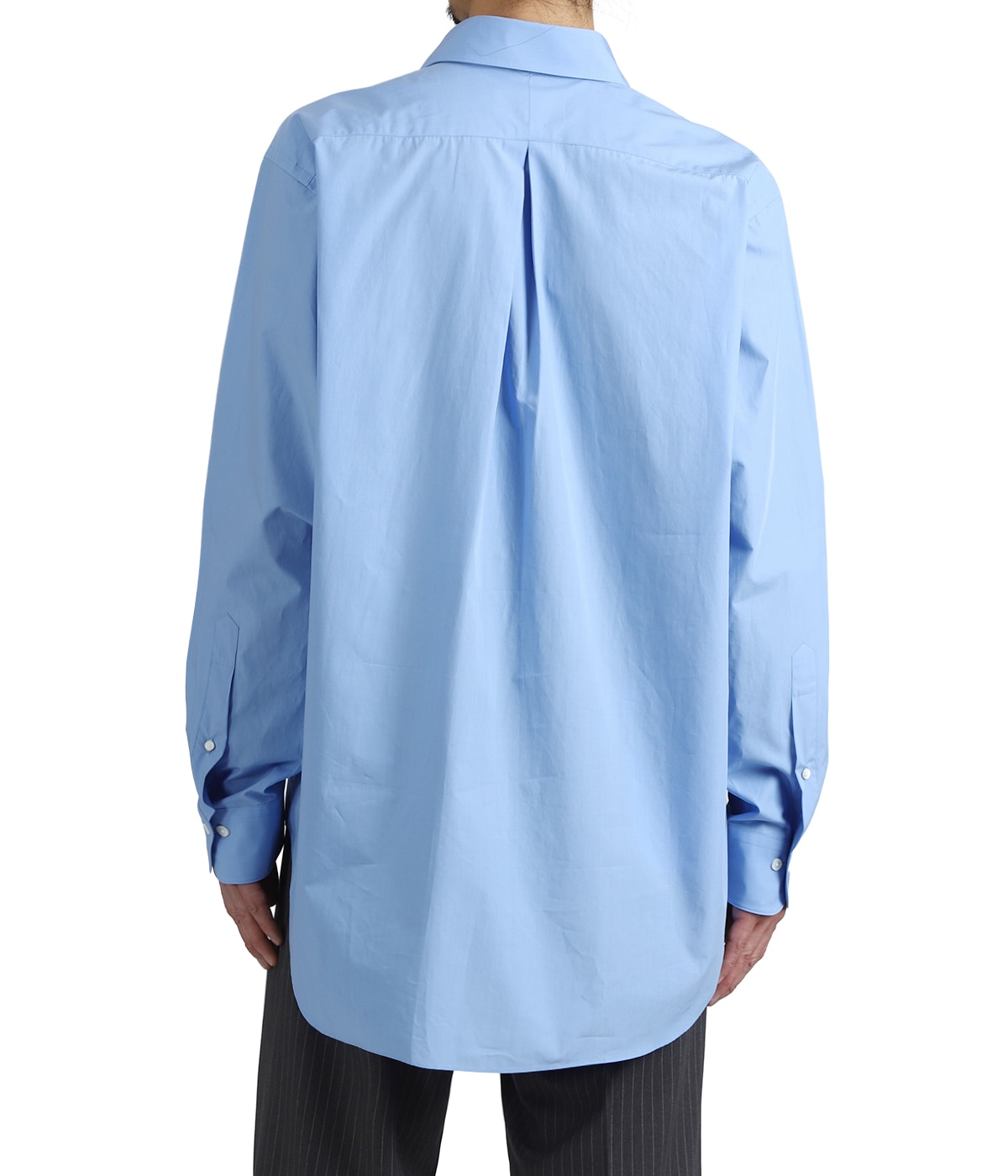 REGULAR FIT DRESS SHIRT ORGANIC GIZA TYPEWRITER | MARKAWARE(マーカ