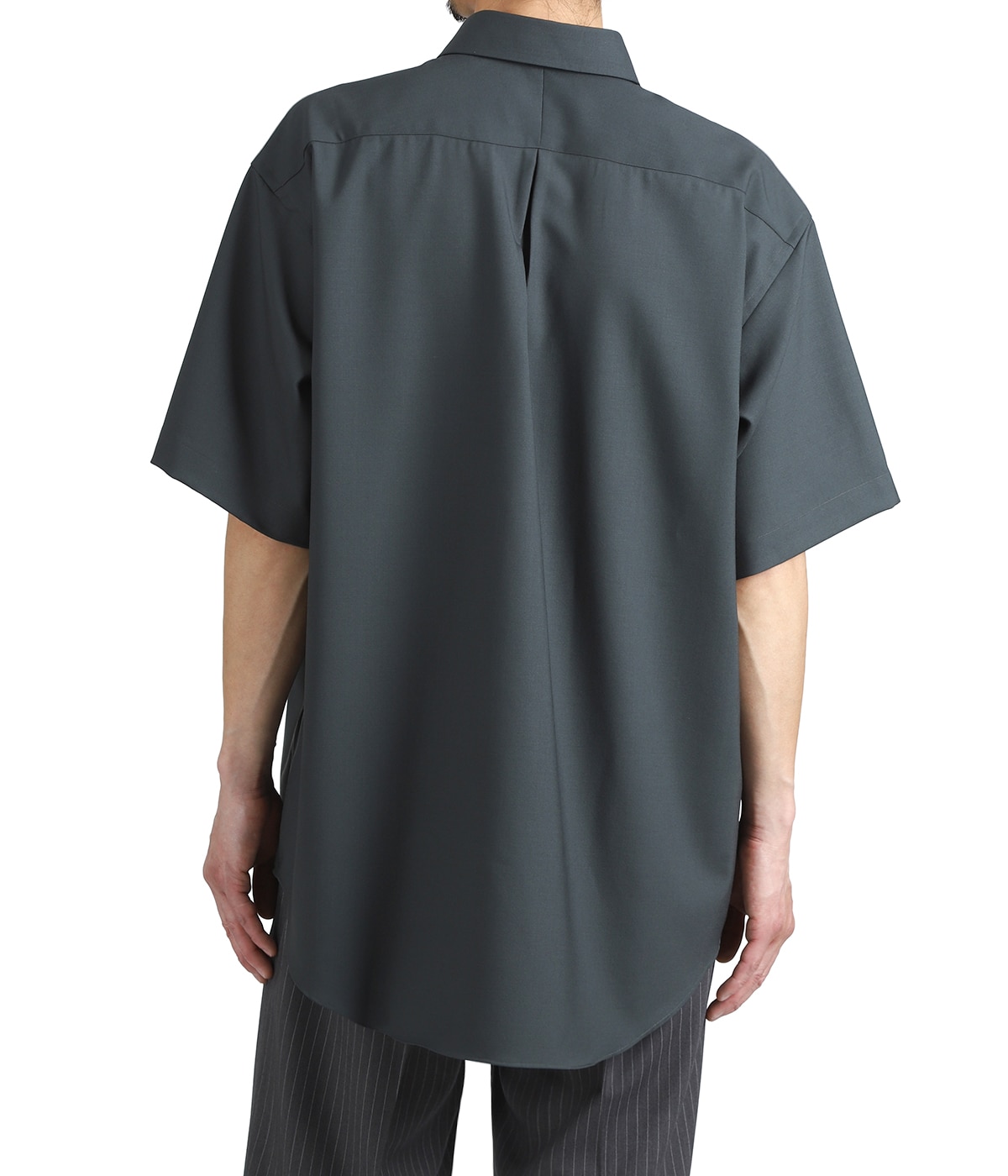 COMFORT FIT S/S SHIRT ORGANIC WOOL 2/80 TROPICAL | MARKAWARE