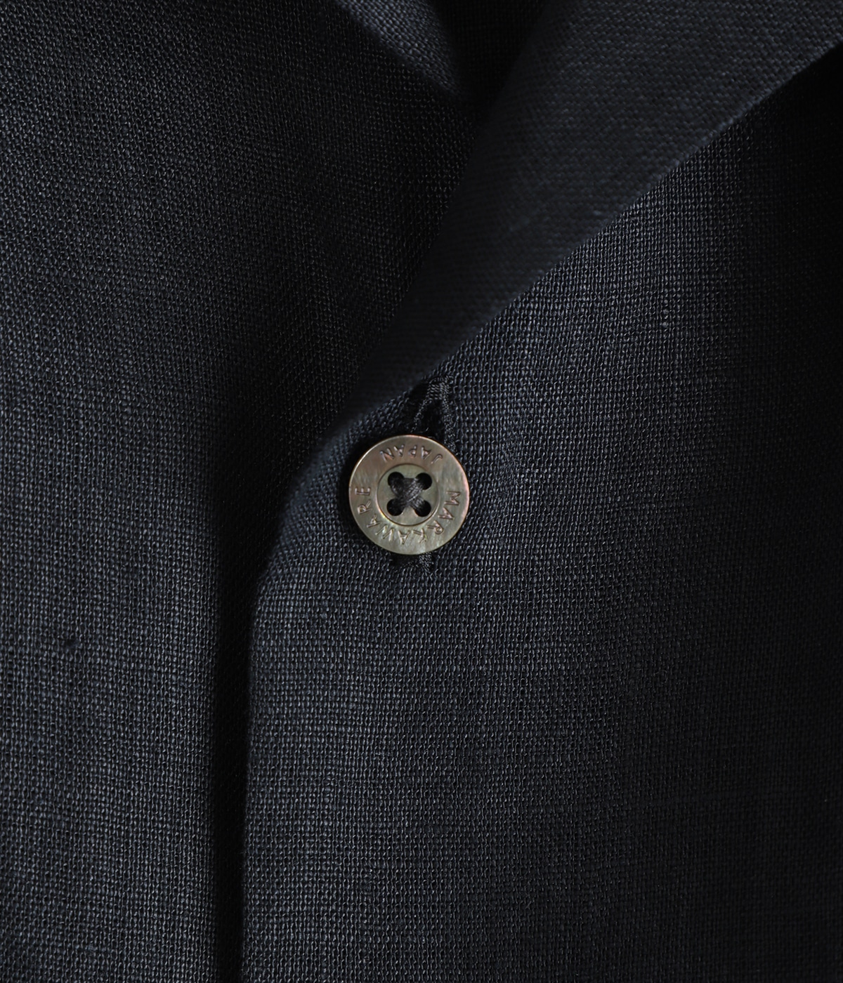 NEW OPEN COLLAR S/S SHIRT HEMP SHIRTING | MARKAWARE(マーカウェア