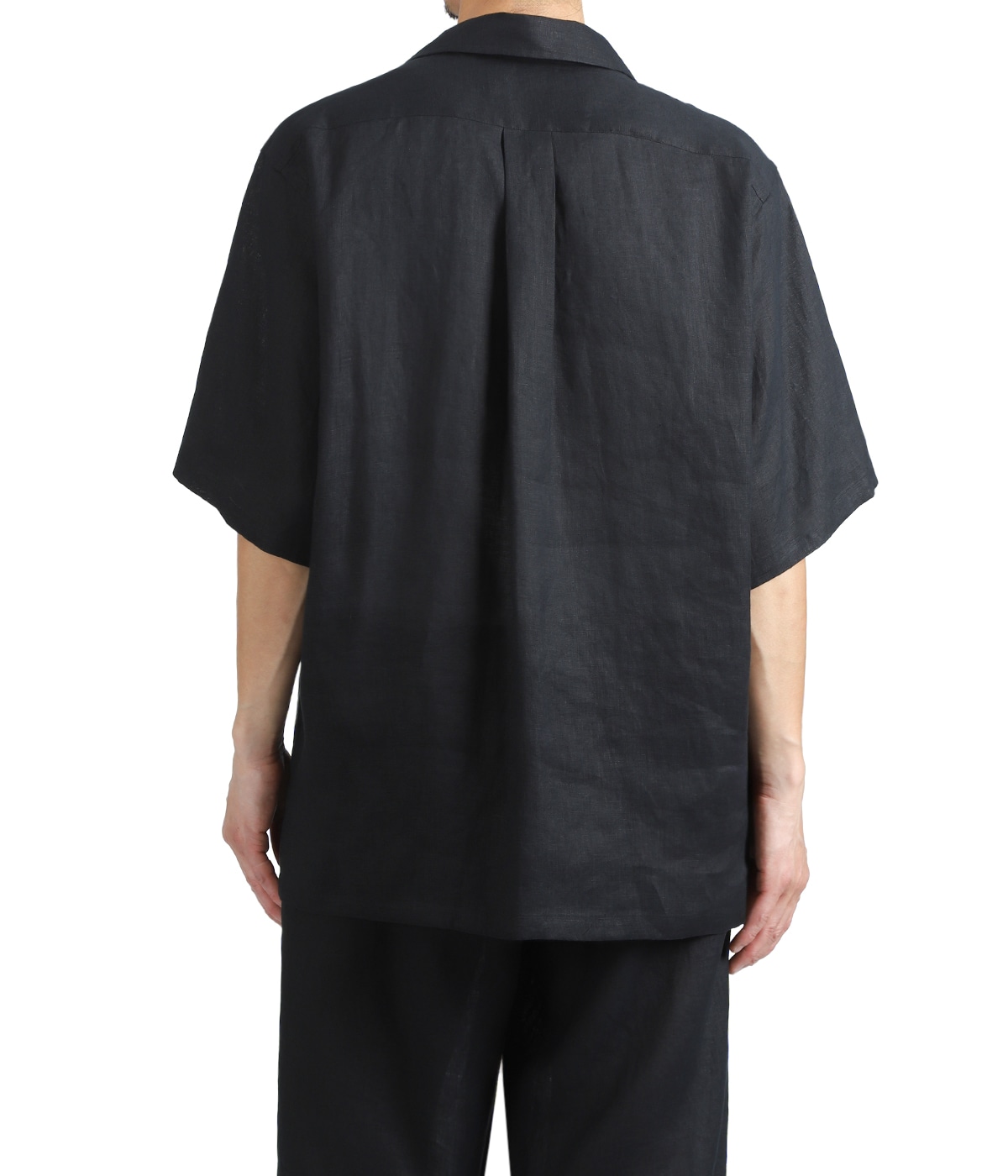 NEW OPEN COLLAR S/S SHIRT HEMP SHIRTING | MARKAWARE(マーカウェア
