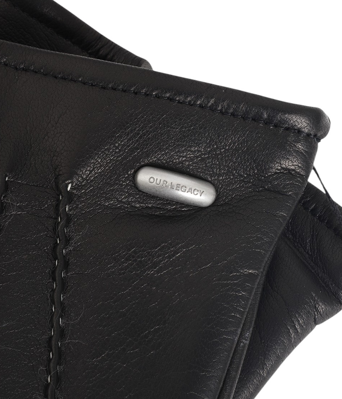 OUR LEGACY ブラックレザー　HIS GROVES OUR LEGACY | HIS GLOVES / BLACK LEATHER レザーグローブ – STOCK
