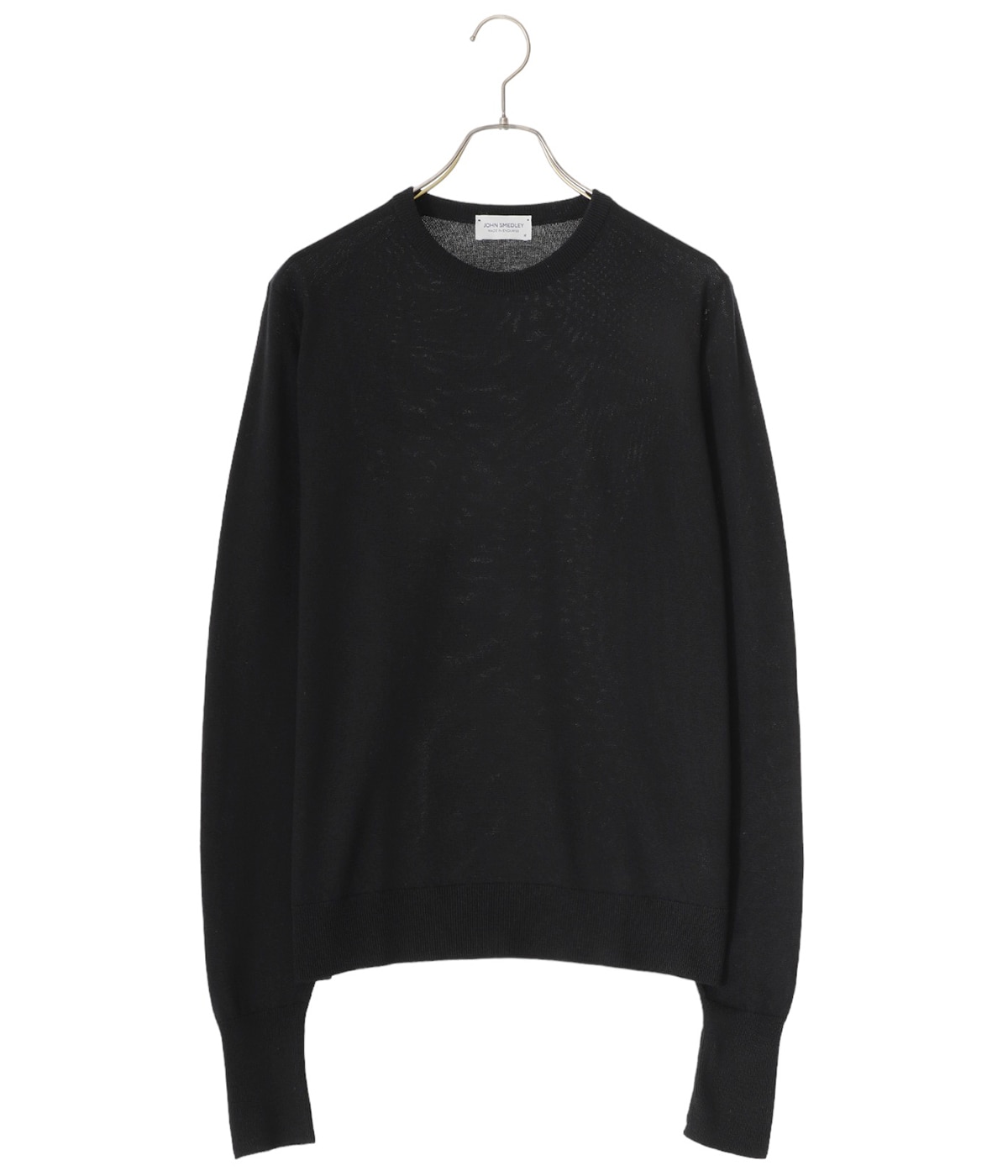 JOHN SMEDLEY×ETHOSENS別注 幾何学ニット 10周年　Lサイズ セール】 【別注】JOHN SMEDLEY ウール スキッパーネック ニット