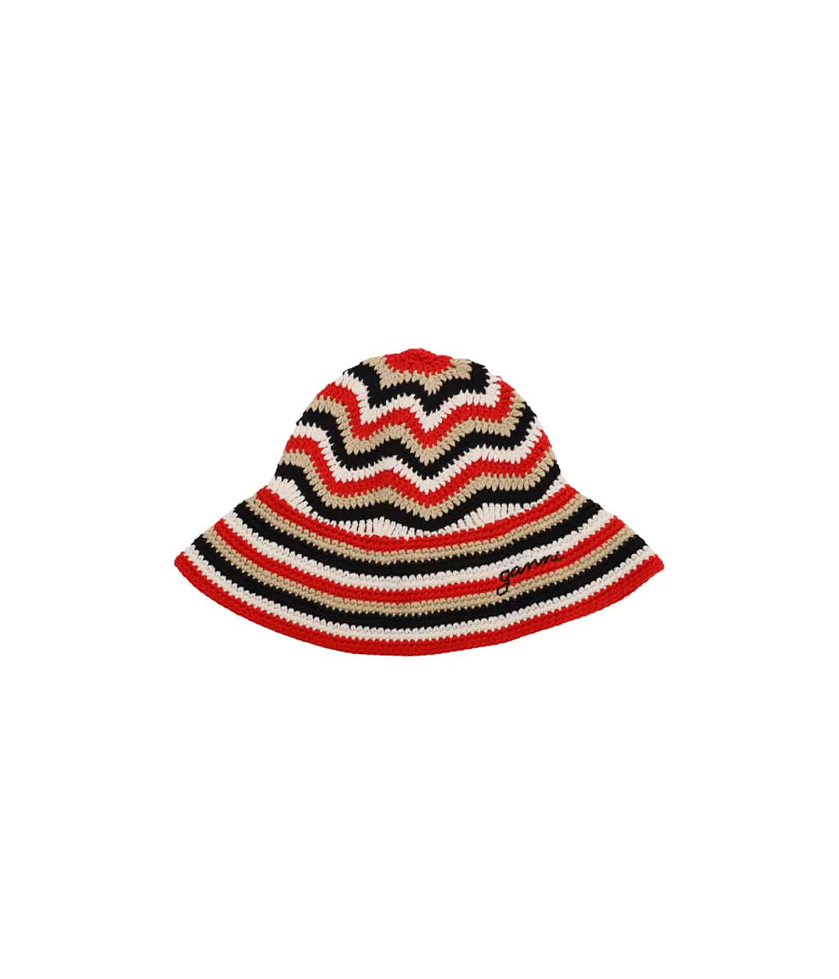 GANNI 帽子 レディース】Cotton Crochet Bucket Hat | GANNI(ガニー) / 帽子