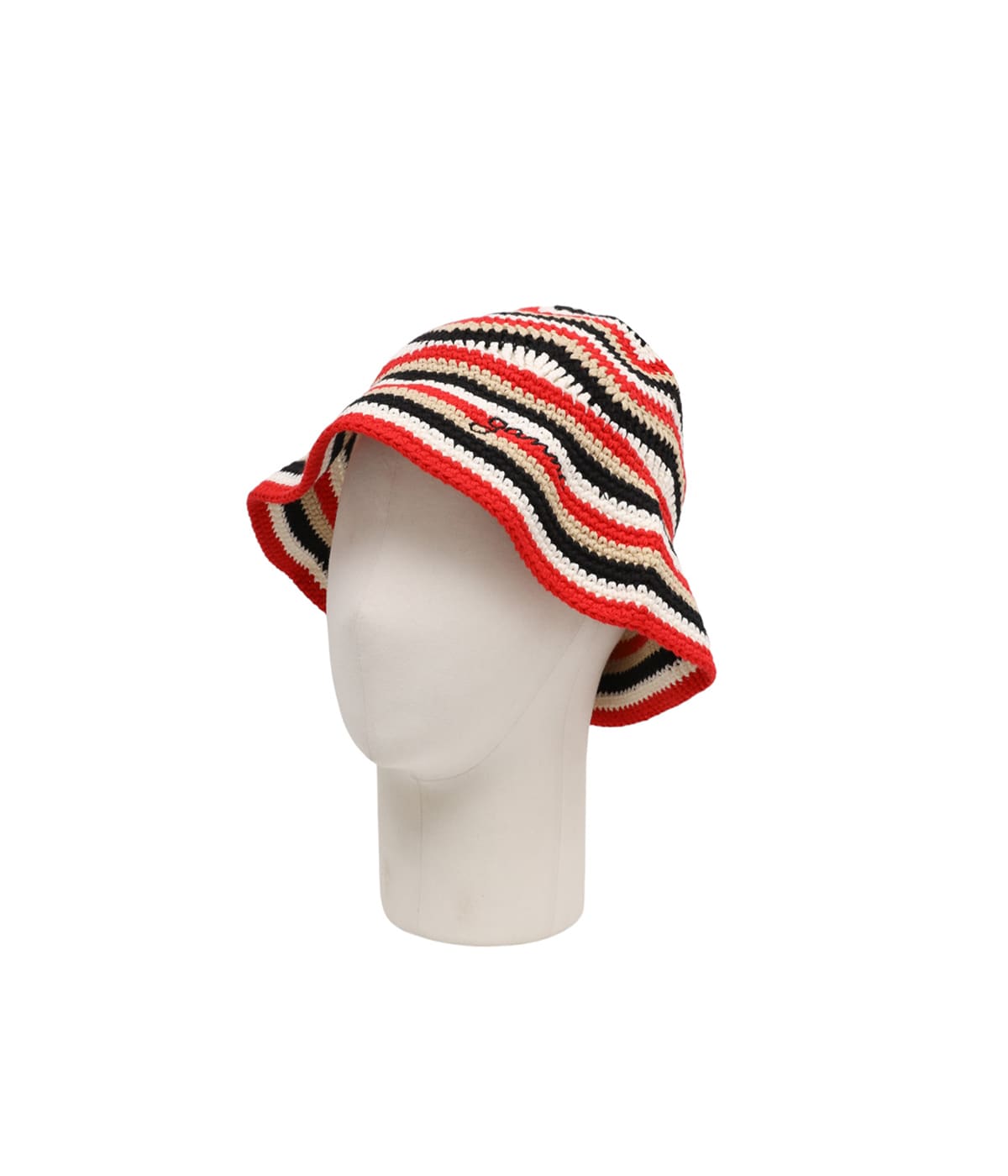 レディース】Cotton Crochet Bucket Hat | GANNI(ガニー) / 帽子