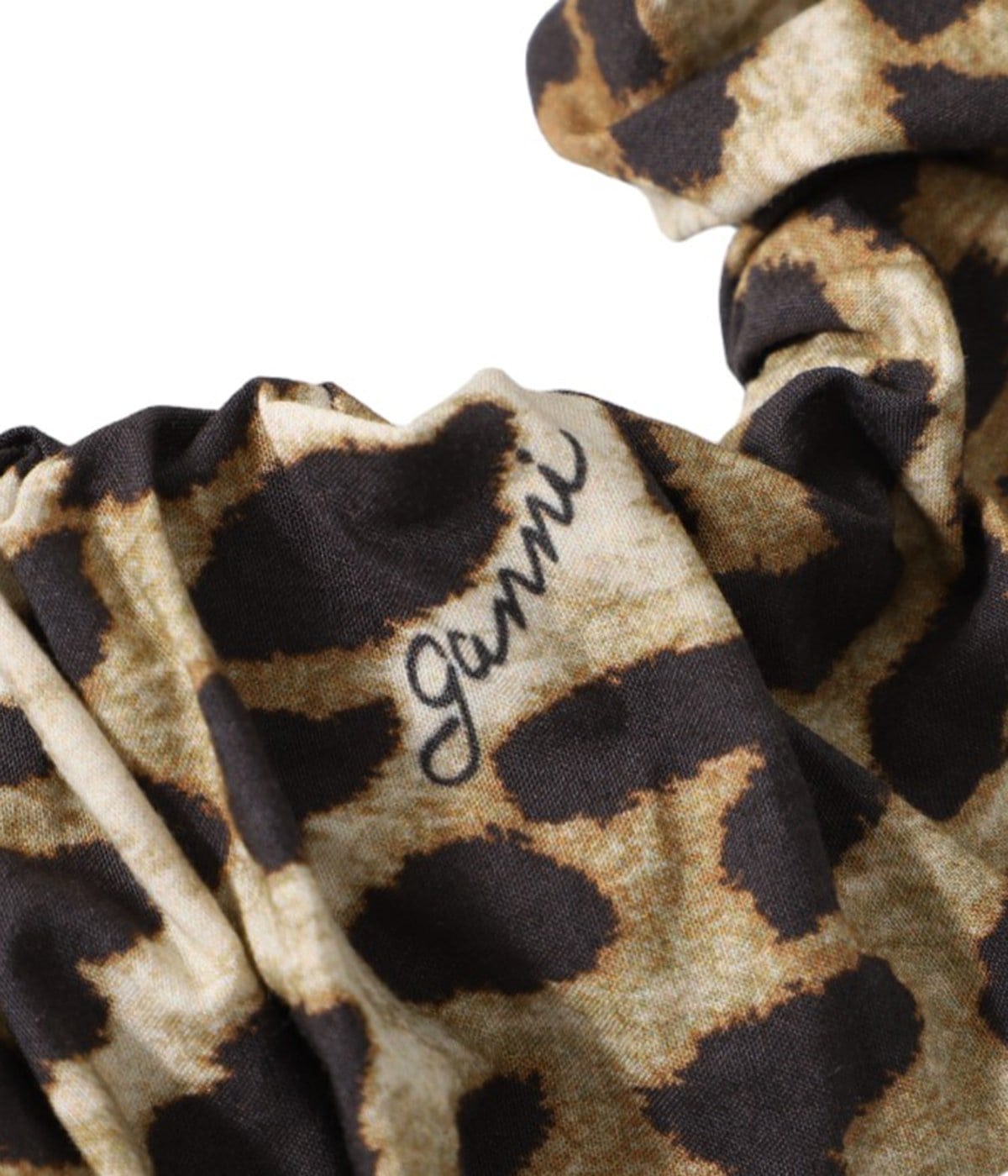レディース】Printed Cotton Scrunchie | GANNI(ガニー