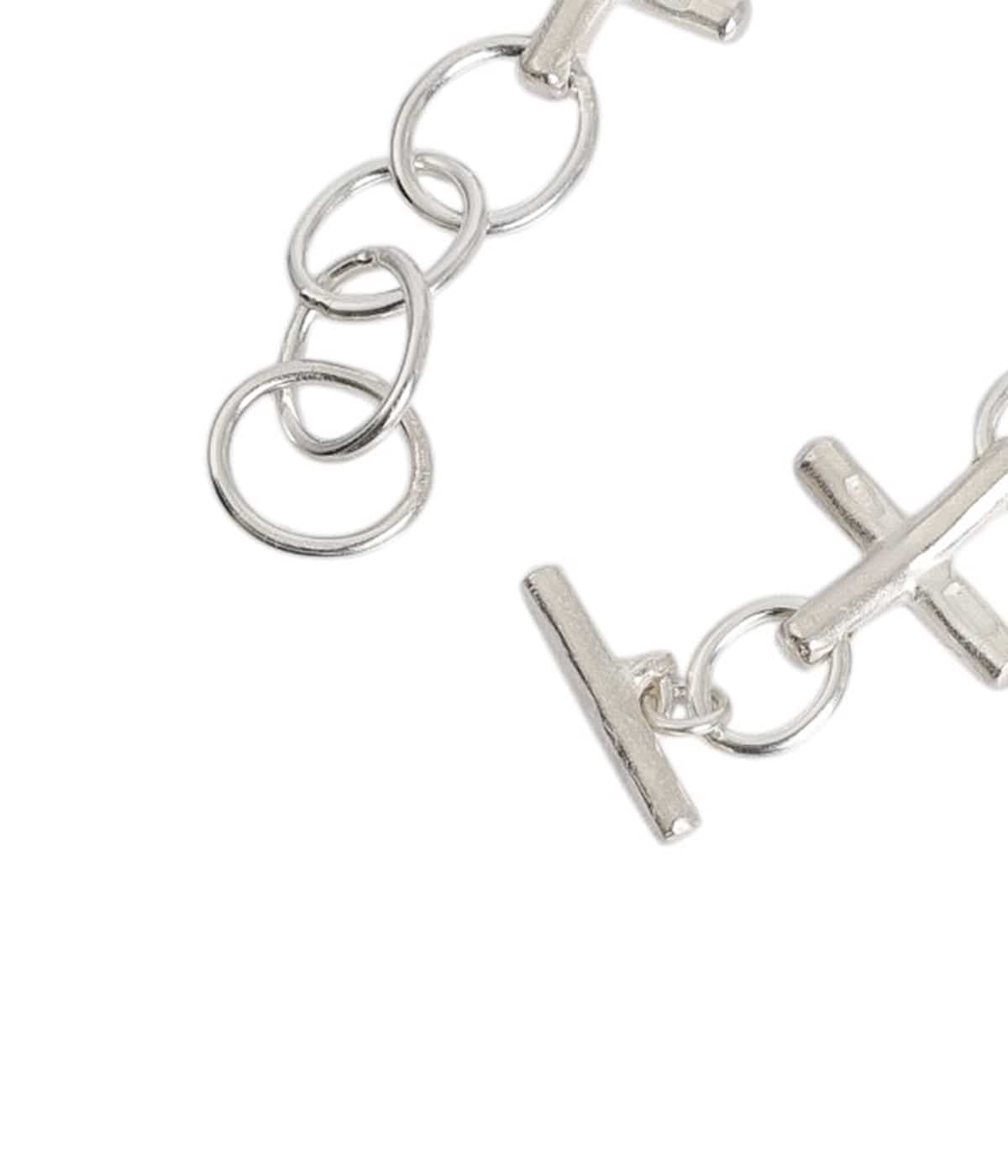 multiple silver cross bracelet | m.a+(エムエークロス