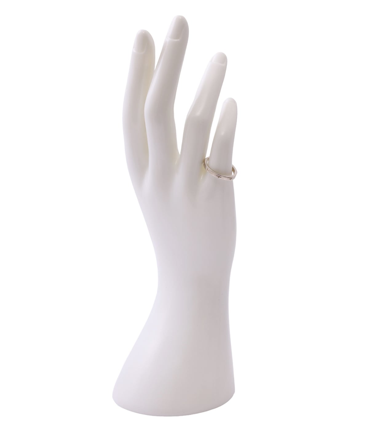 thin carved crosses ring | m.a+(エムエークロス