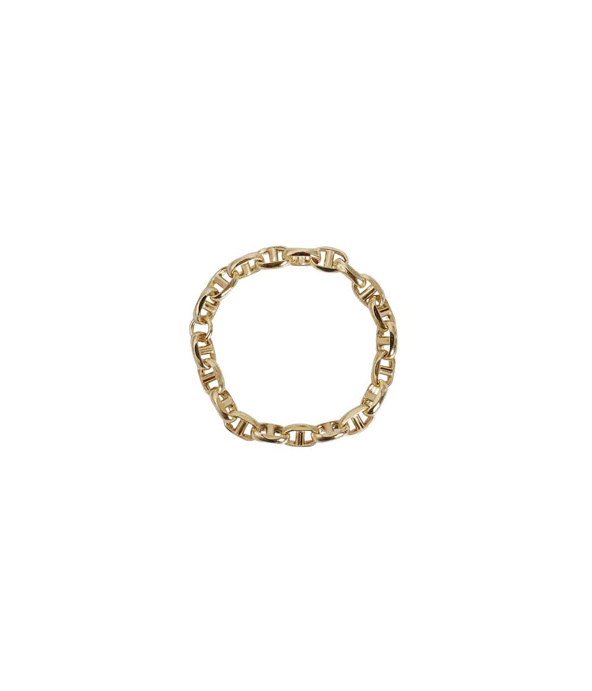 Anchor chain ring