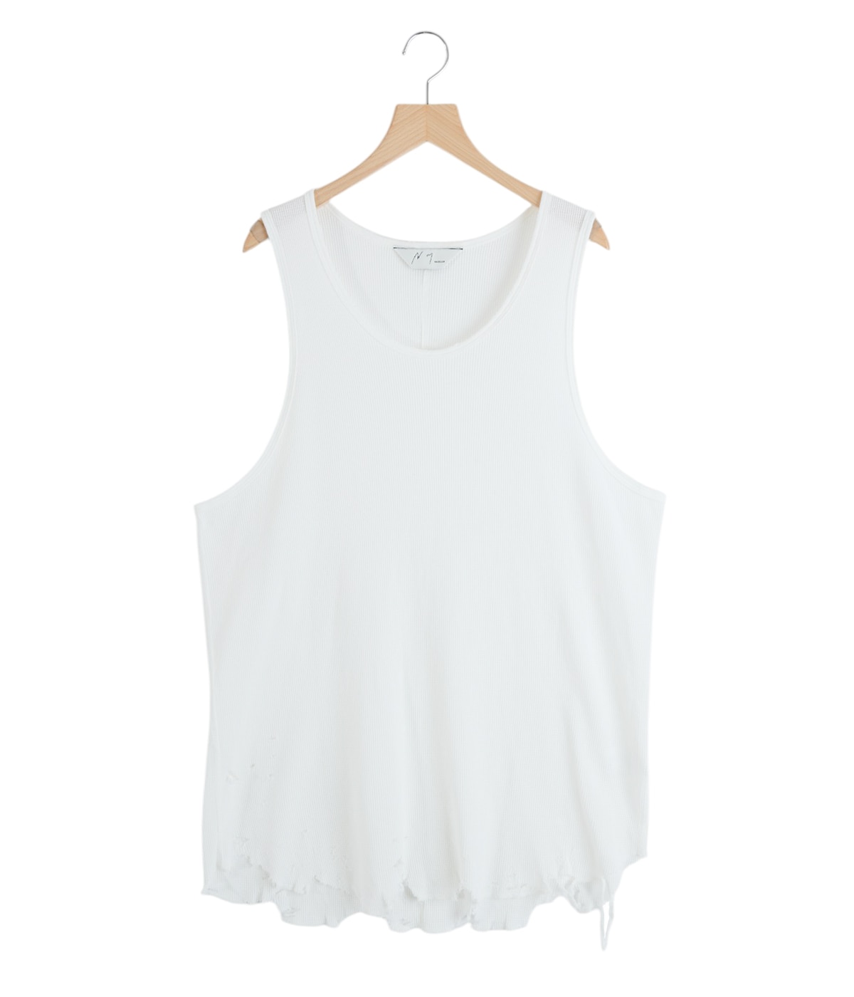 ancellm ワッフルタンクトップ 楽天市場】ANCELLM/アンセルム/DAMAGE WAFFLE TANKTOP GARDEN