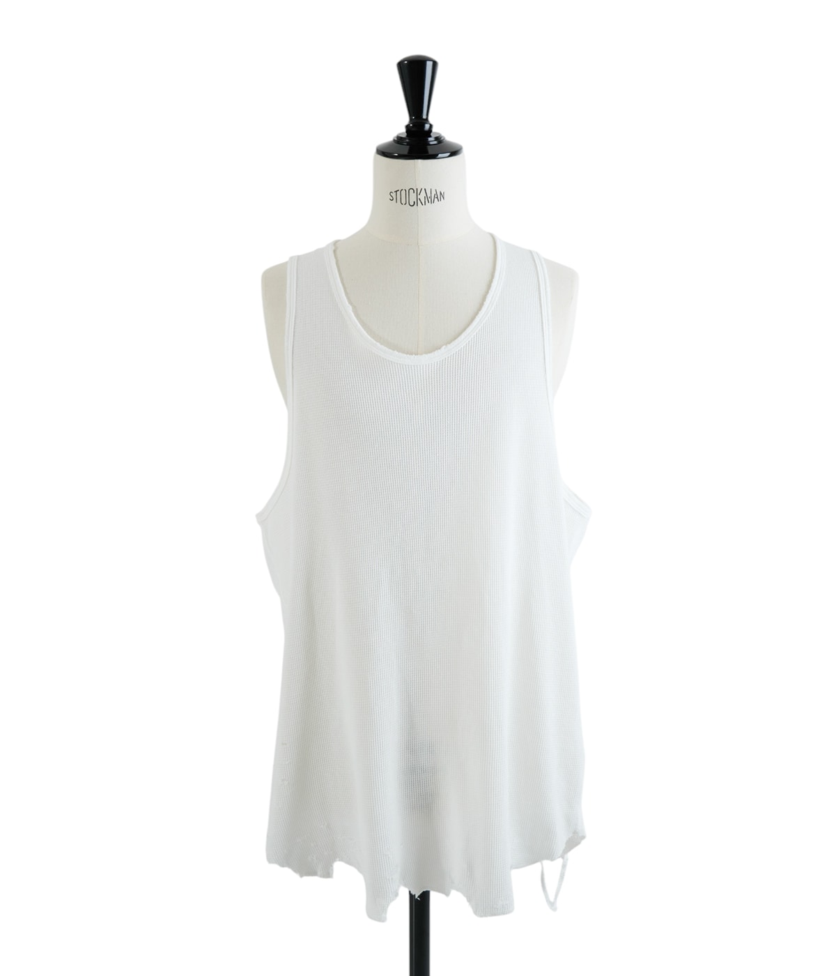 DAMAGE WAFFLE TANK TOP | ANCELLM(アンセルム) / トップス