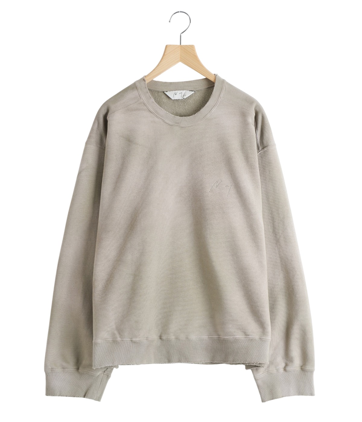 美品〈INSCRIRE〉Asymmetry Sweat Shirt スウェット 美品〈INSCRIRE〉Asymmetry Sweat Shirt スウェット