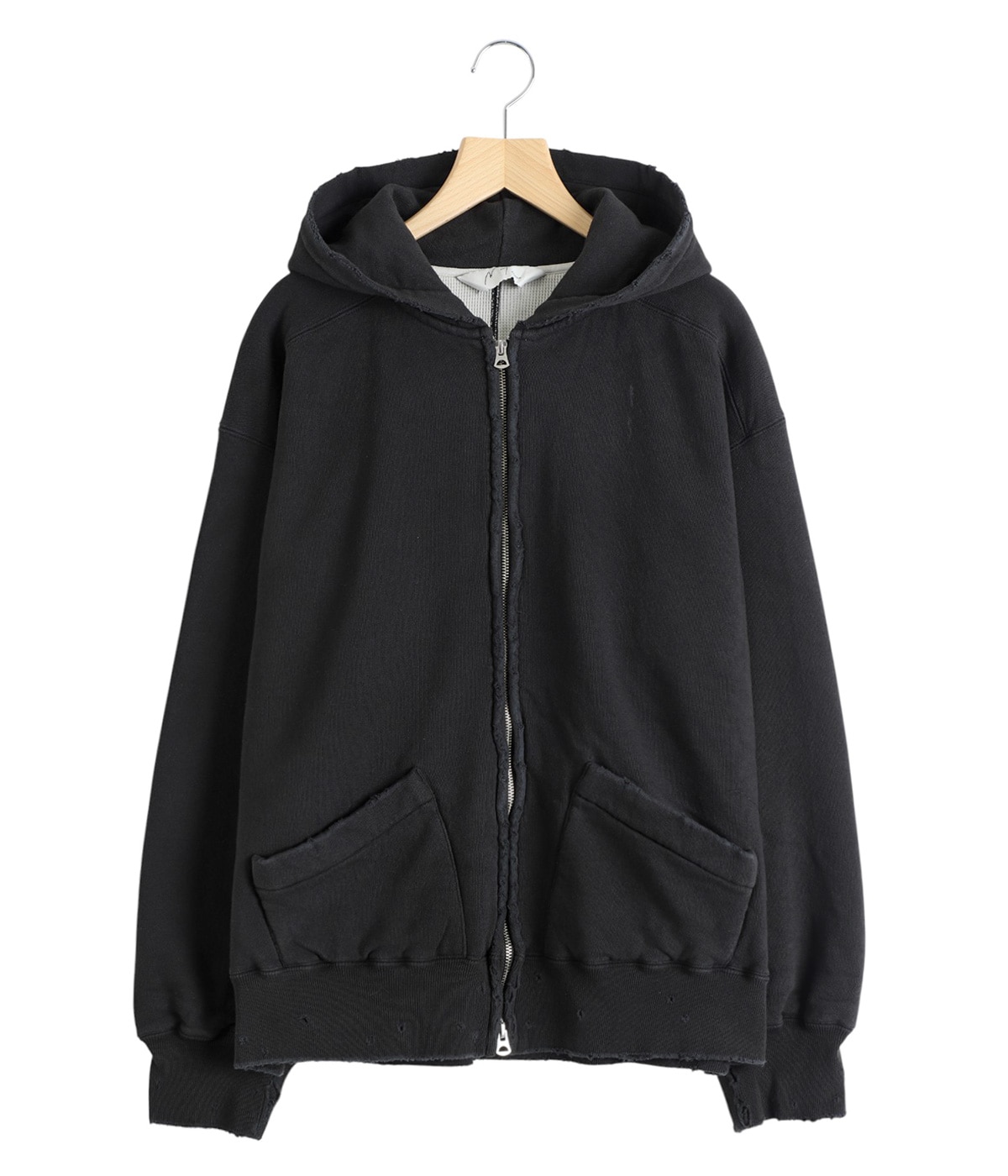 まえANCELLM ZIP-UP HOODIE 同型同色 ANCELLM (アンセルム) | ZIP UP HOODIE