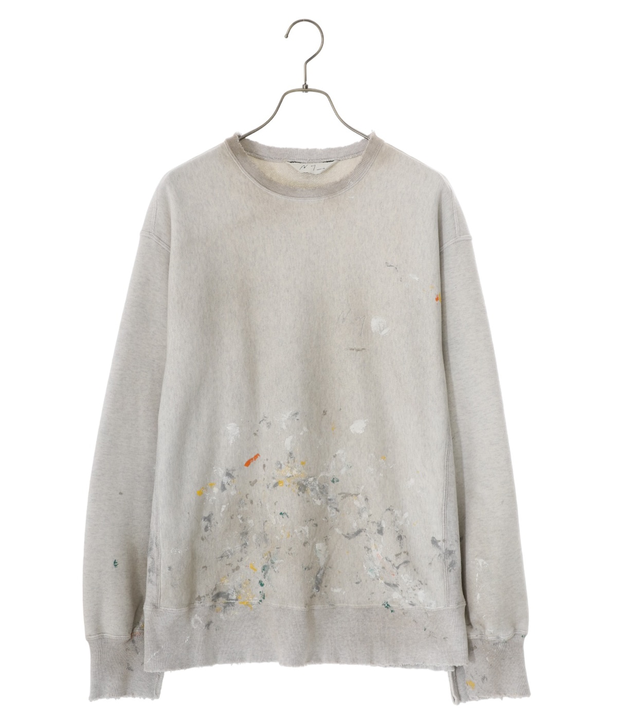 アンセルム　ハンドペイントスゥエット　サイズ2 ANCELLM / アンセルム】HAND PAINTING SWEAT SHIRT（スウェット