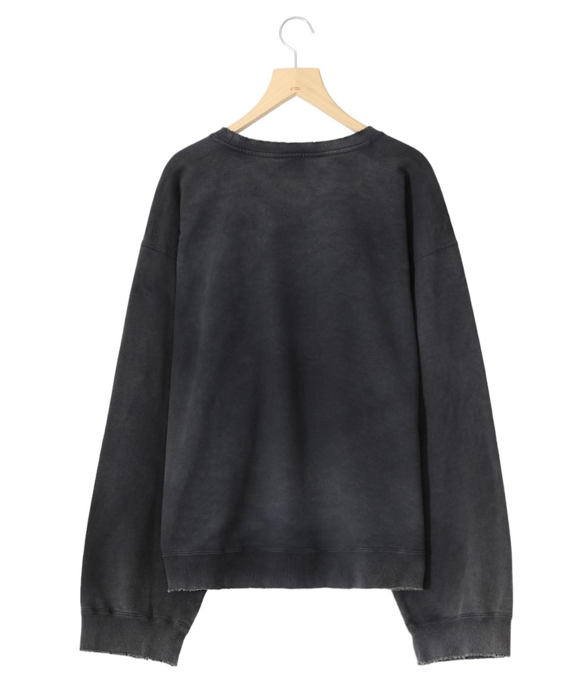 ANCELLM (アンセルム)ダメージ加工スウェット EMBROIDERY UNEVEN OVER SWEAT SHIRT | ANCELLM(アンセルム