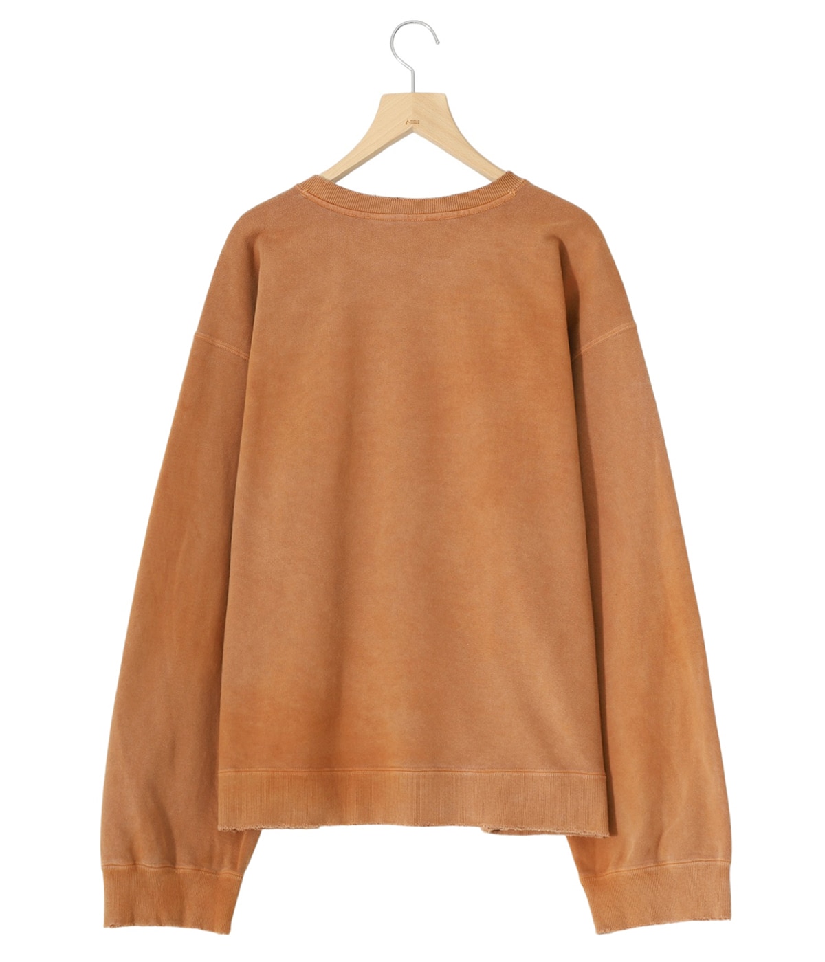 EMBROIDERY UNEVEN OVER SWEAT SHIRT | ANCELLM(アンセルム