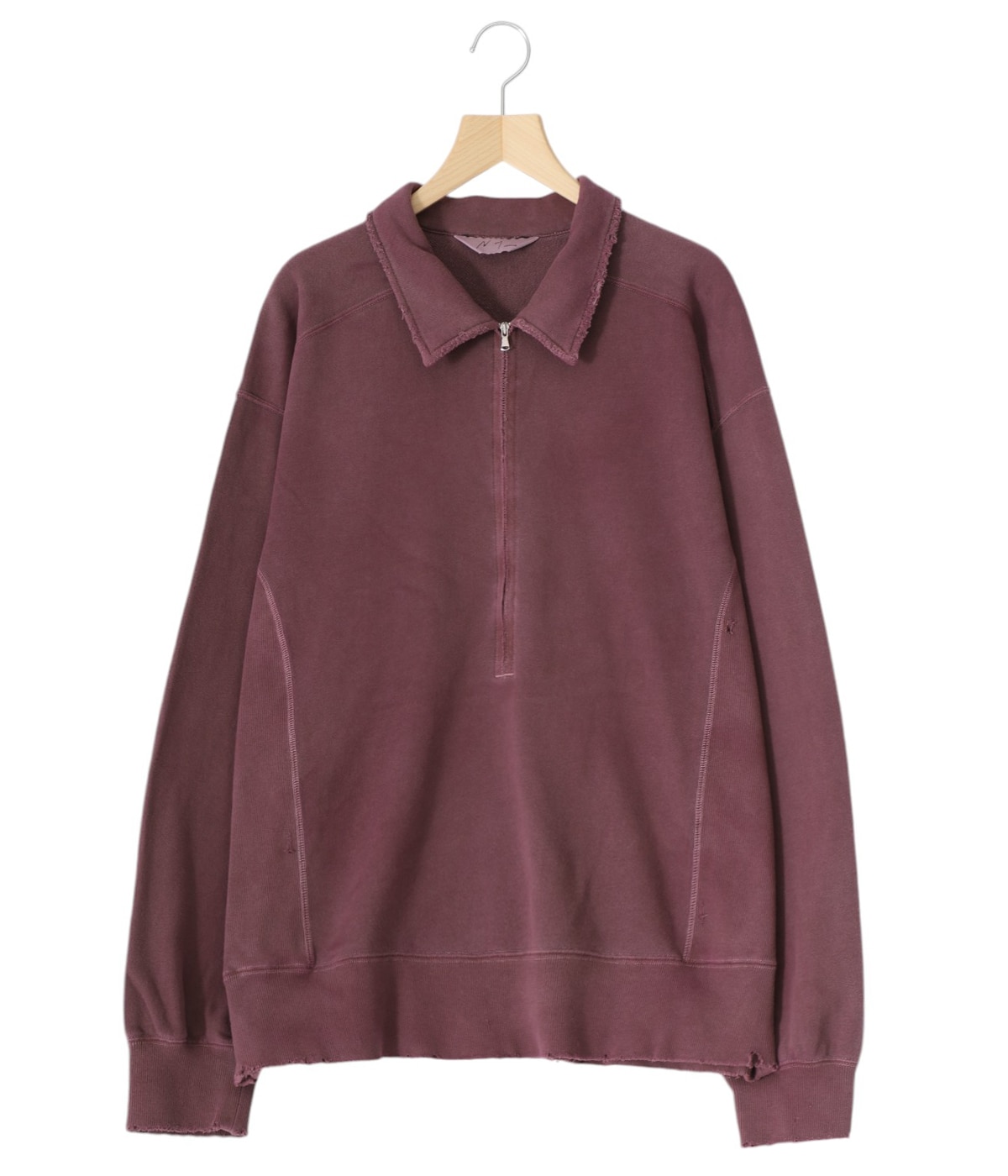 HALF ZIP SWEAT SHIRT | ANCELLM(アンセルム) / トップス
