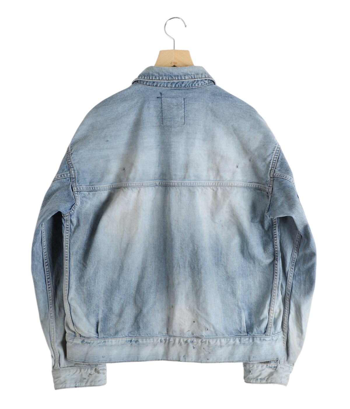 ANCELLM DAMAGE DENIM JACKET サイズ3 希少サイズ ANCELLM DAMAGE DENIM JACKET サイズ3 希少サイズ
