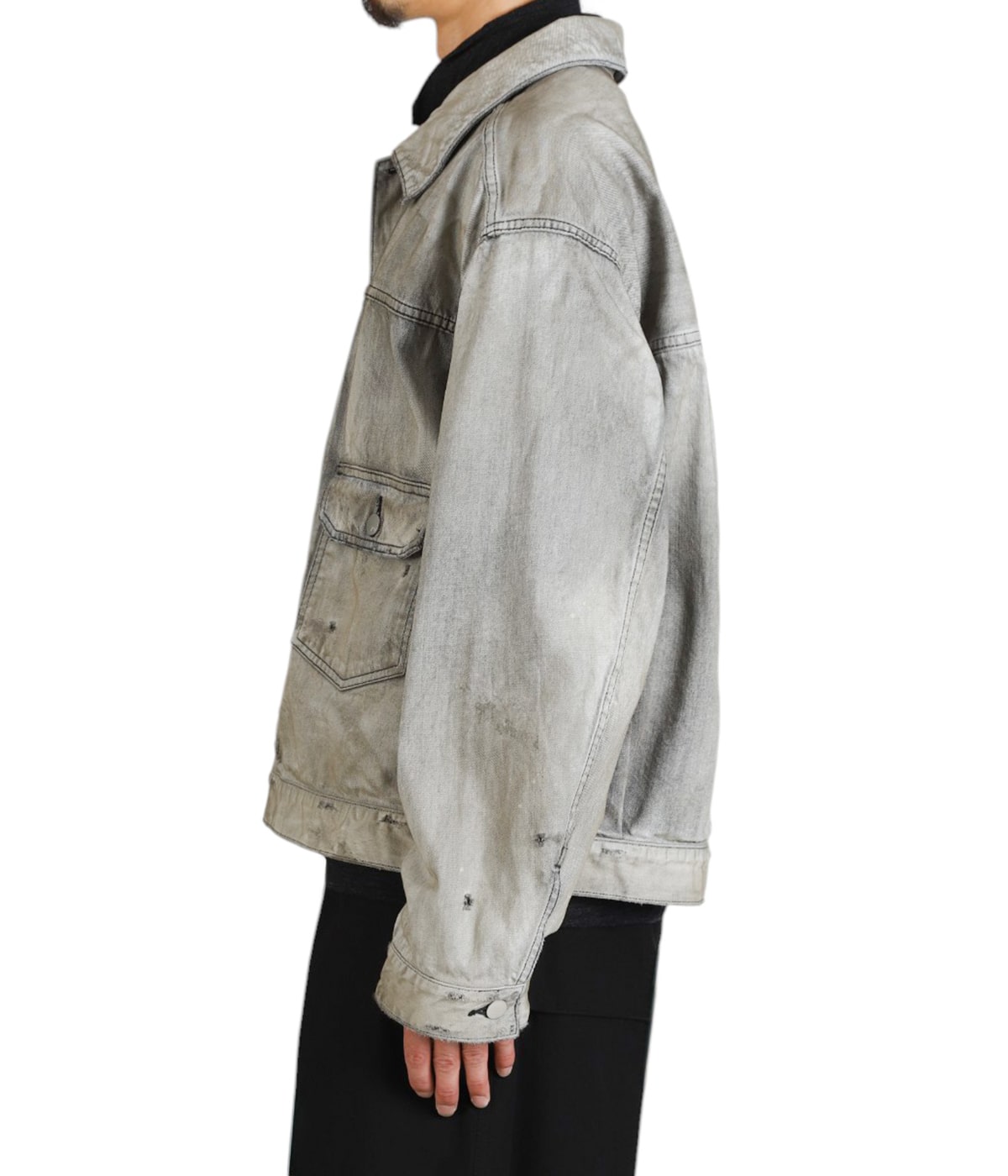 AGING DENIM JACKET | ANCELLM(アンセルム) / アウター デニム
