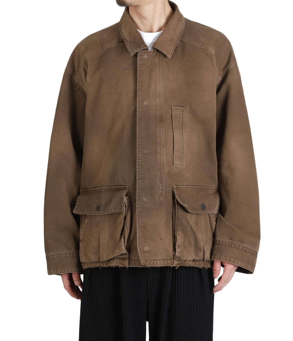 HIGHCOUNT DRILL AGING JACKET | ANCELLM(アンセルム) / アウター