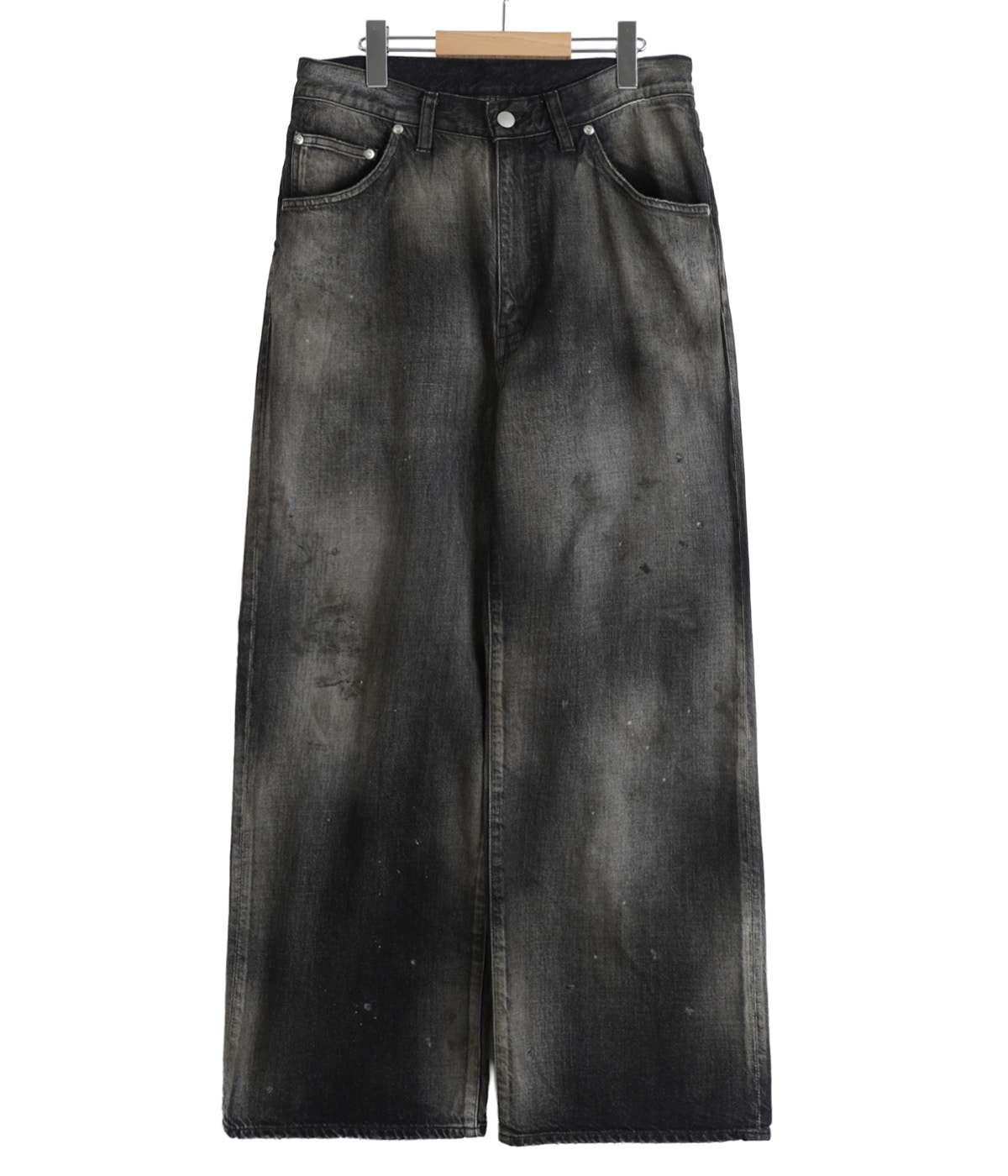 AGING MIDDLE STRAIGHT 5P DENIM PANTS | ANCELLM(アンセルム