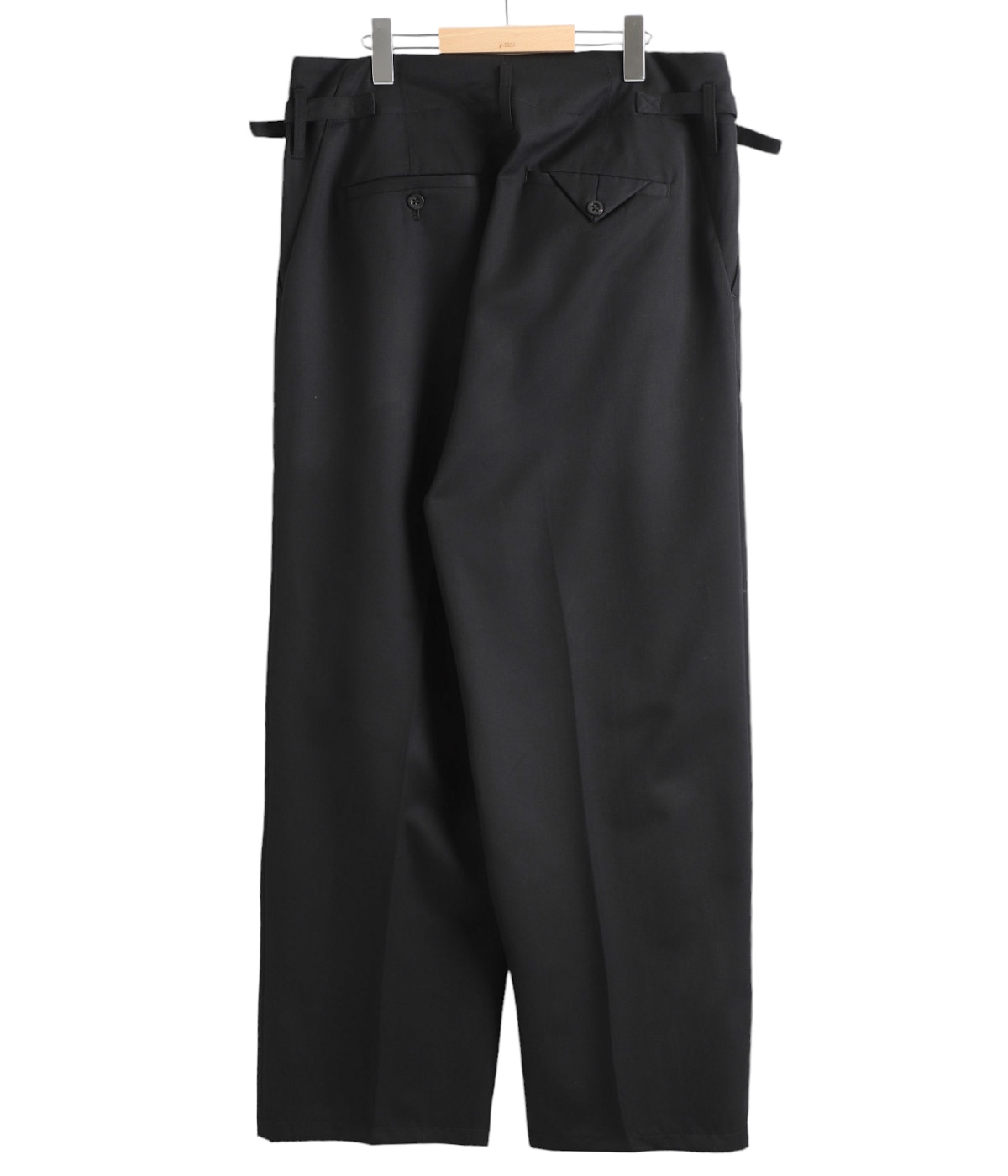 WOOL DAMAGE WIDE SLACKS | ANCELLM(アンセルム) / パンツ