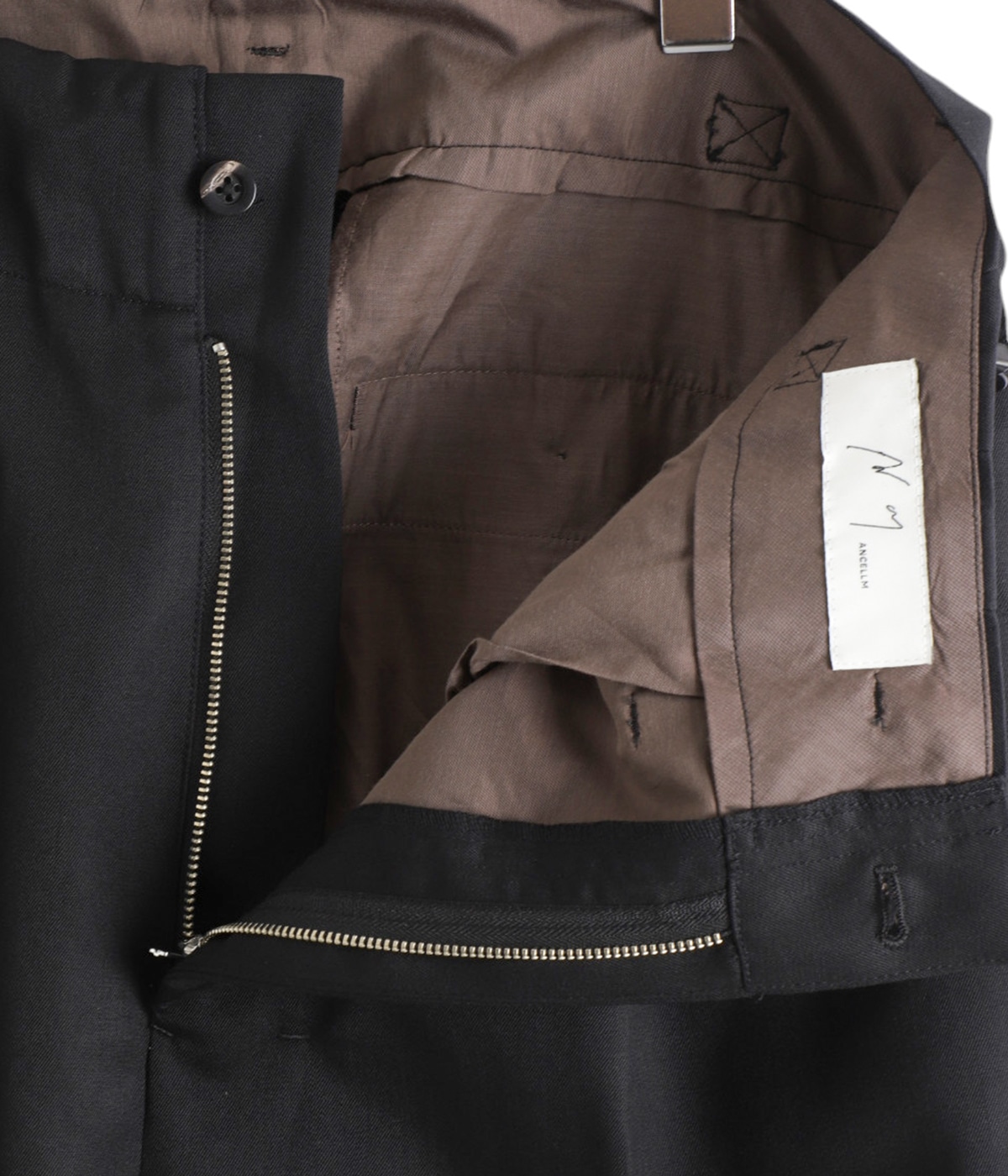 WOOL DAMAGE WIDE SLACKS | ANCELLM(アンセルム) / パンツ