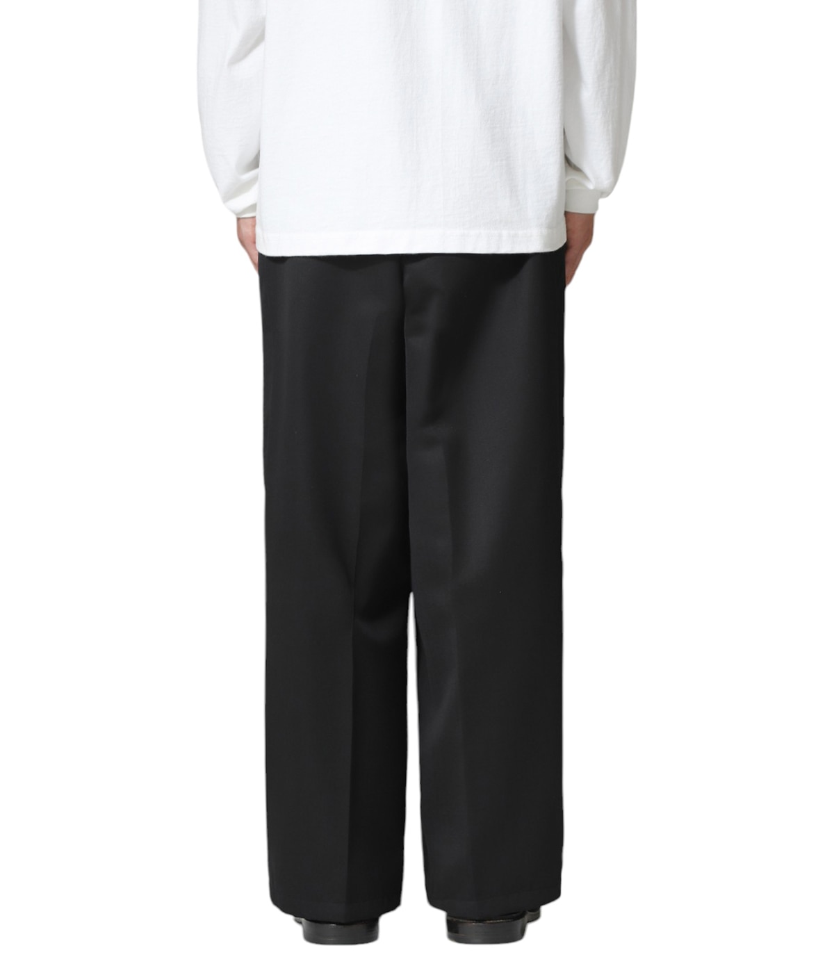 WOOL DAMAGE WIDE SLACKS | ANCELLM(アンセルム) / パンツ