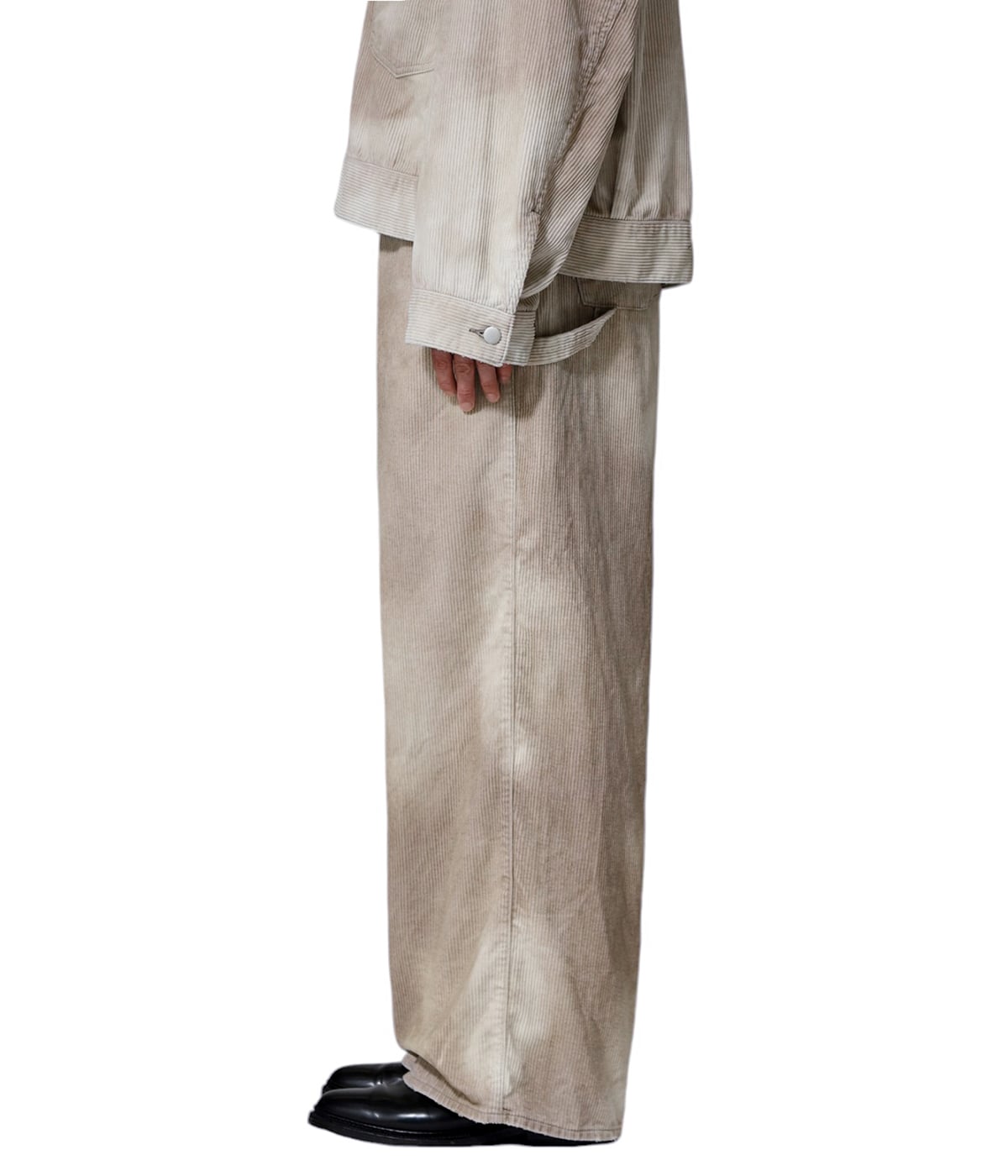 ANCELLM CORDED VELVETEEN PAINTER アンセルム CORDED VELVETEEN PAINTER PANTS | ANCELLM(アンセルム