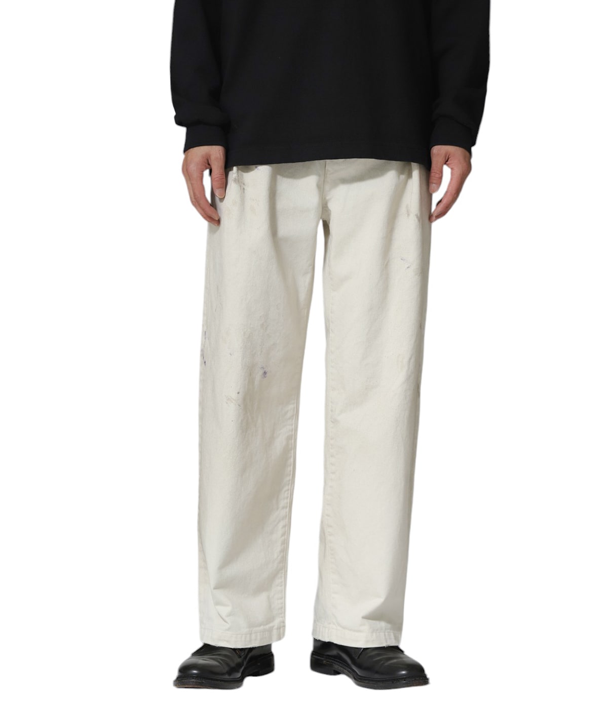 PAINT CHINO TROUSERS | ANCELLM(アンセルム) / パンツ