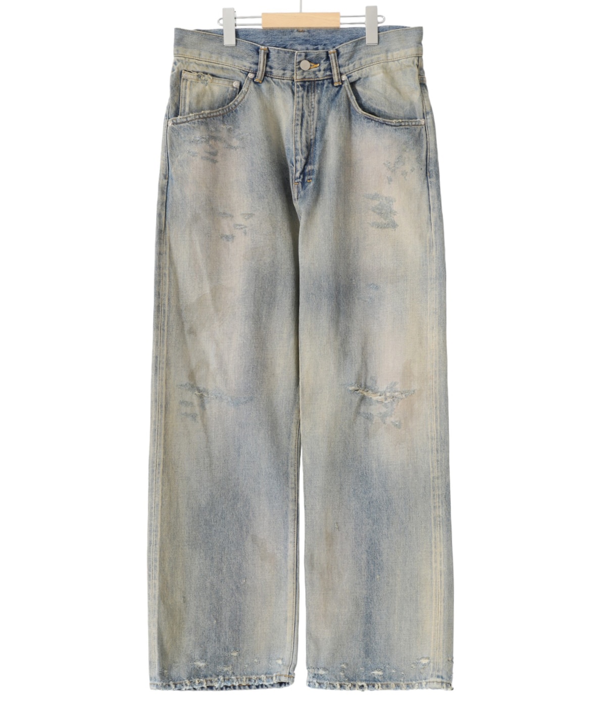 ANCELLM アンセルム 別注デニムパンツ EX STRAIGHT 5P ANCELLM】etoqk exclusive 