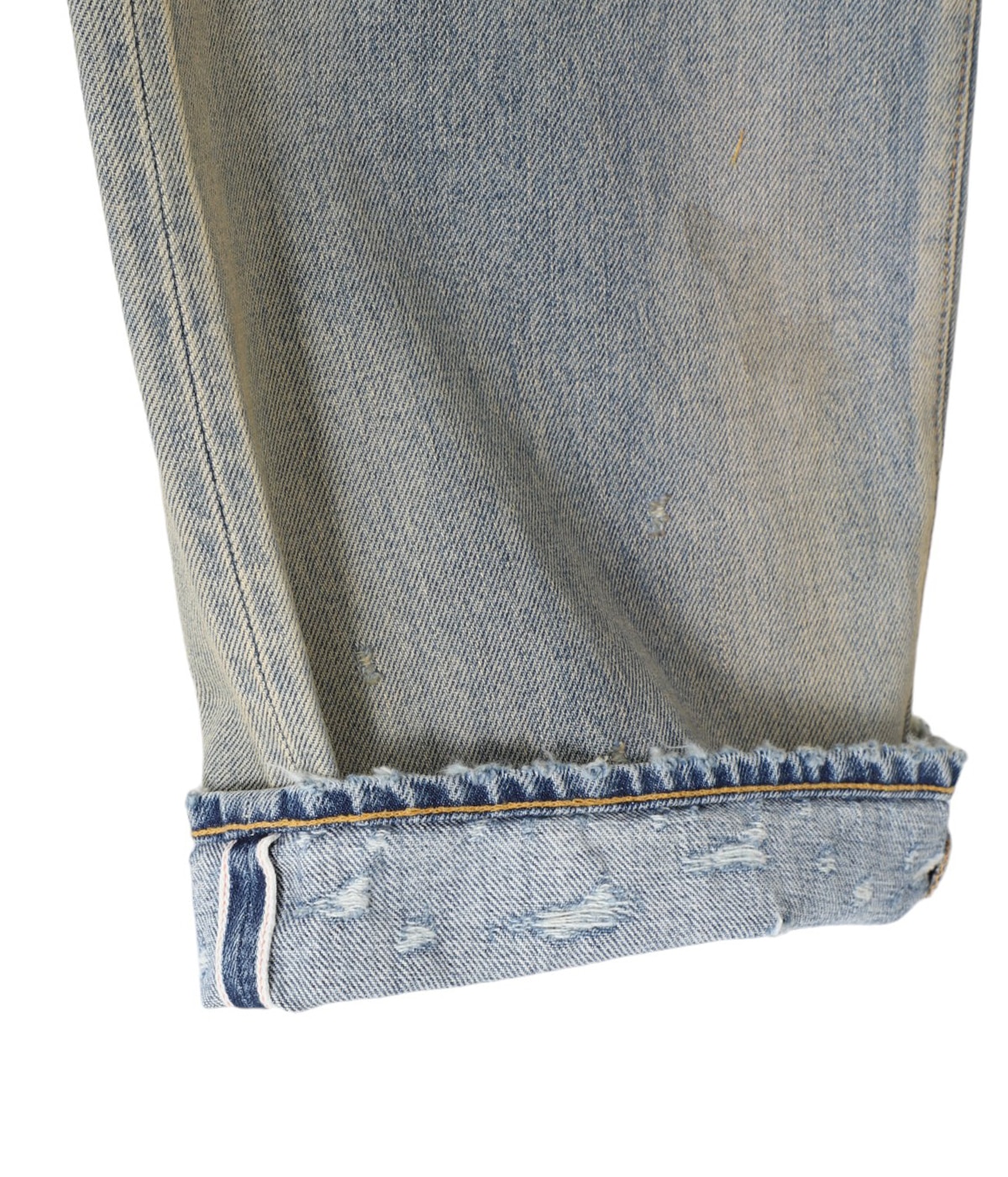パンツ ancellm DAMAGE DENIM STRAIGHT 5P PANTS ANCELLM P/DAMAGE DENIM STRAIGHT 5P PANTS | Must