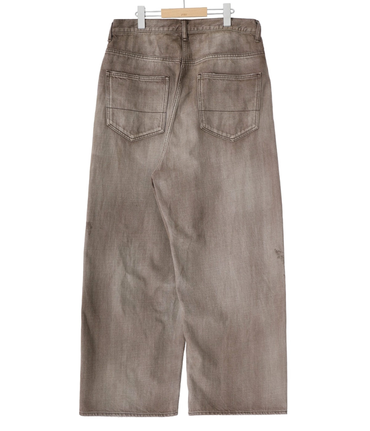 パンツ 24AWAncellm AGING TAPERED 5P DENIM PANTS AGING SELVEDGE TAPERED 5P DENIM PANTS – ANCELLM