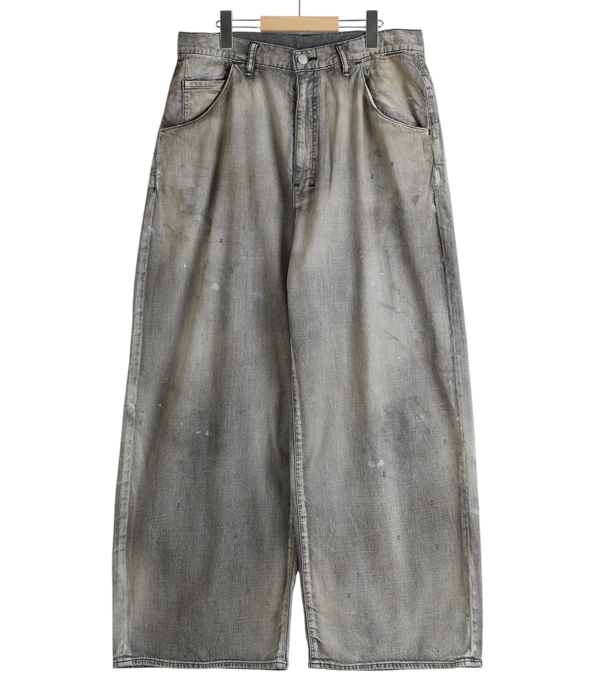 LIGHT OZ WIDE STRAIGHT DENIM PANTS | ANCELLM(アンセルム